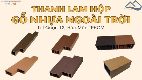 Thanh Lam Gỗ Nhựa Làm Giàn Che Nắng Ngoài Trời Tại Quận 12, Hóc Môn