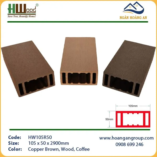 Thanh Lam Hộp Gỗ Nhựa Ngoài Trời HWood
