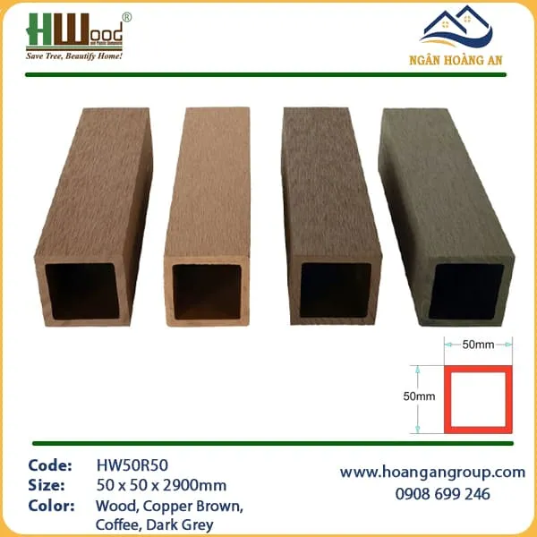 Thanh Lam Hộp Gỗ Nhựa Ngoài Trời HWood