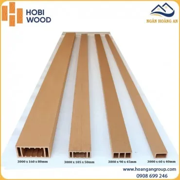 Thanh Lam Hộp Gỗ Nhựa Ngoài Trời Hobi Wood Vibrant Yellow