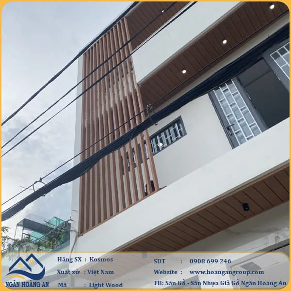 Thi Công Lam Che Nắng Gỗ Nhựa Ngoài Trời Tại Tân Bình TPHCM Thi Công Lam Che Nắng Gỗ Nhựa Ngoài Trời Tại Tân Bình TPHCM