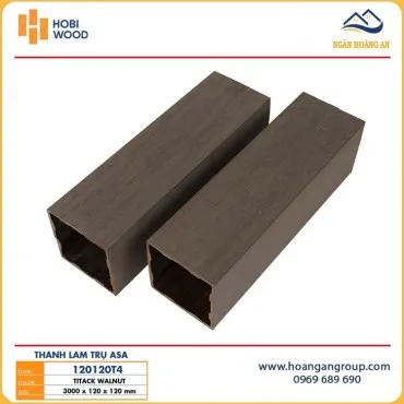 Thanh Lam Hộp Gỗ Nhựa Ngoài Trời Phủ ASA Hobiwood 120120T4