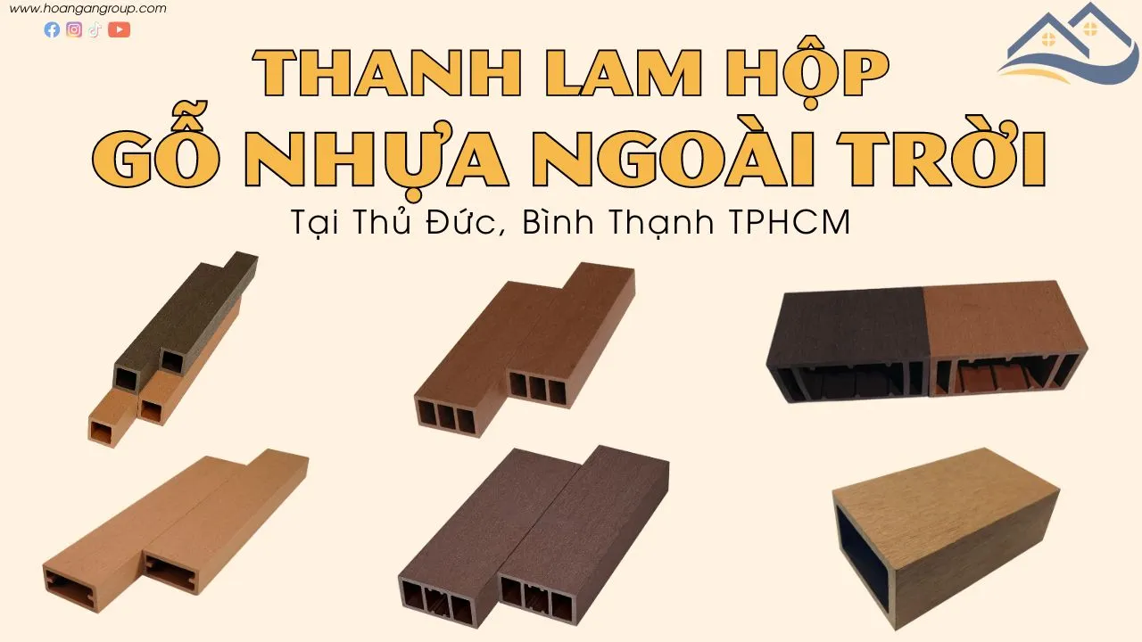 Thanh Lam Hộp Gỗ Nhựa Ngoài Trời Tại Thủ Đức, Bình Thạnh TPHCM
