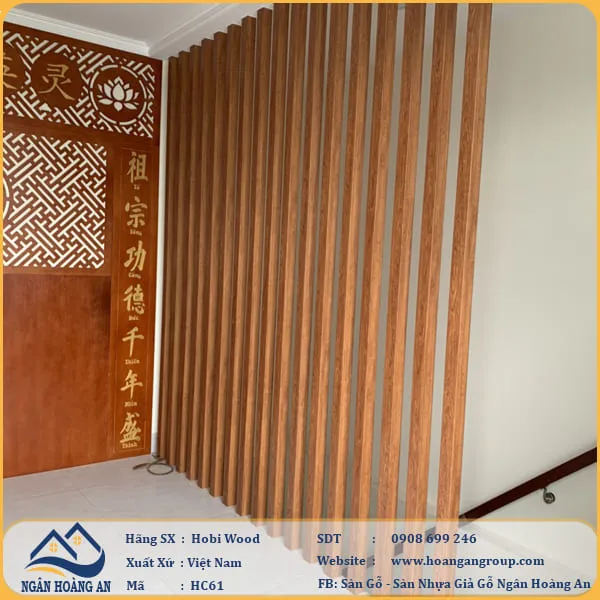Thanh lam Trang Trí Nhựa Giả Gỗ Hobi Wood HC61 Tại Gò Vấp TPHCM Thanh lam Trang Trí Nhựa Giả Gỗ Hobi Wood HC61 Tại Gò Vấp TPHCM