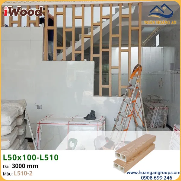 Thanh Lam Hộp Nhựa Giả Gỗ iWood Trang Trí Cầu Thang Thanh Lam Hộp Nhựa Giả Gỗ iWood Trang Trí Cầu Thang