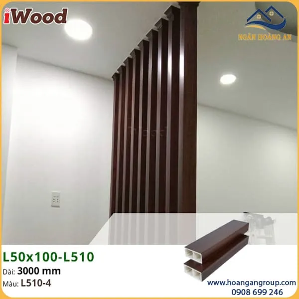 Thanh Lam Hộp Nhựa Giả Gỗ iWood Trang Trí Cầu Thang Thanh Lam Hộp Nhựa Giả Gỗ iWood Trang Trí Cầu Thang