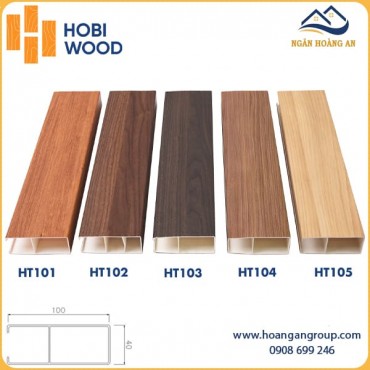 Trần Nan U Nhựa Giả Gỗ Hobi Wood 40x100