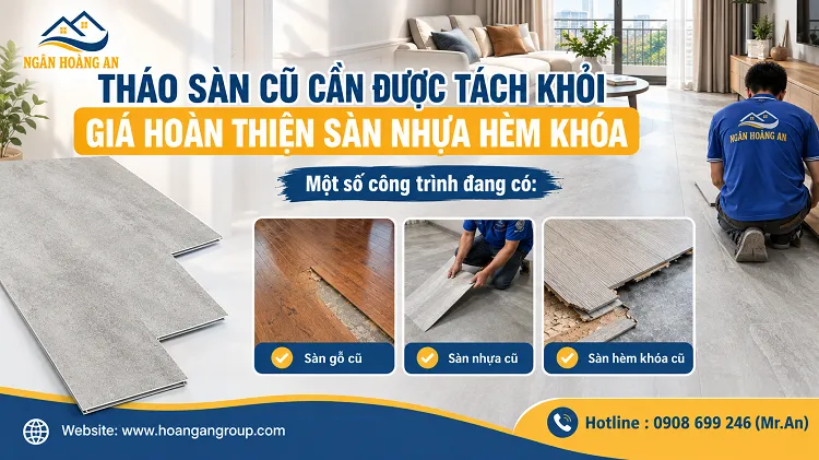 Tháo Sàn Cũ Cần Được Tách Khỏi Giá Hoàn Thiện Sàn Nhựa Hèm Khóa Tháo Sàn Cũ Cần Được Tách Khỏi Giá Hoàn Thiện Sàn Nhựa Hèm Khóa