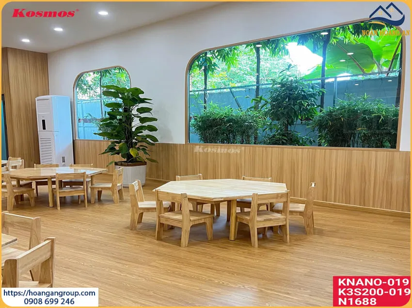 Thi Công Sàn Nhựa Giả Gỗ Cho Phòng Học Tại Quận 5 TPHCM