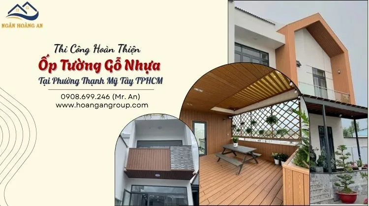 Thi Công Hoàn Thiện Ốp Tường Gỗ Nhựa Tại Phường Thạnh Mỹ Tây TPHCM Thi Công Hoàn Thiện Ốp Tường Gỗ Nhựa Tại Phường Thạnh Mỹ Tây TPHCM