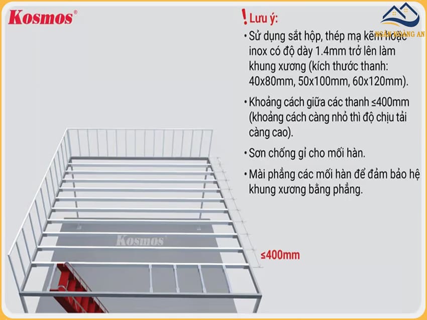Thi Công Khung Xương Trước Khi Lắp Đặt Sàn Nhựa Chịu Lực