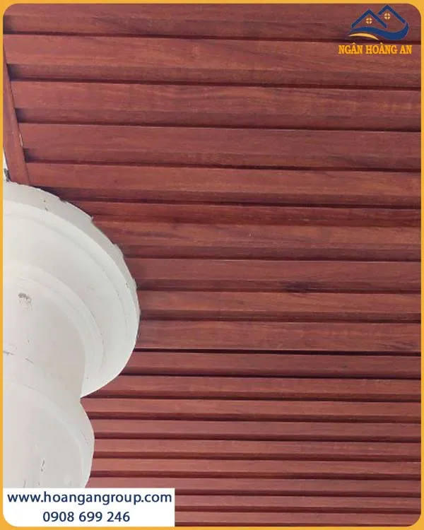 Khách Hàng Ưa Chuộng Lam Sóng Giả Gỗ 3S200X15-013 Ốp Trần Cho Nhà Ở