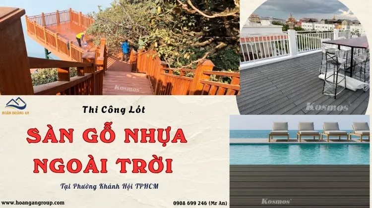 Thi Công Lót Sàn Gỗ Nhựa Ngoài Trời Giá Rẻ Tại Phường Khánh Hội TPHCM Thi Công Lót Sàn Gỗ Nhựa Ngoài Trời Giá Rẻ Tại Phường Khánh Hội TPHCM