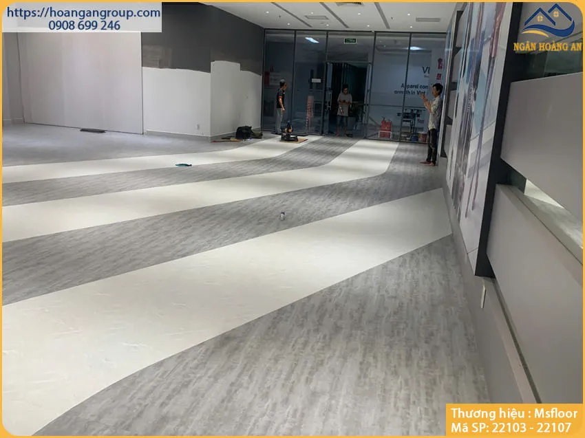 Thi Công Lắp Đặt Sàn Nhựa Dán Keo Msfloor Tại Tân Bình TPHCM Thi Công Lắp Đặt Sàn Nhựa Dán Keo Msfloor Tại Tân Bình TPHCM