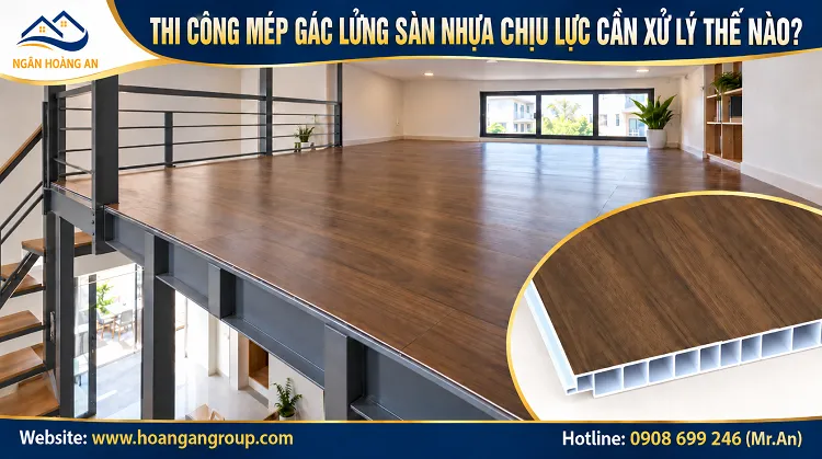 Thi Công Mép Gác Lửng Sàn Nhựa Chịu Lực Cần Xử Lý Thế Nào? Thi Công Mép Gác Lửng Sàn Nhựa Chịu Lực Cần Xử Lý Thế Nào?