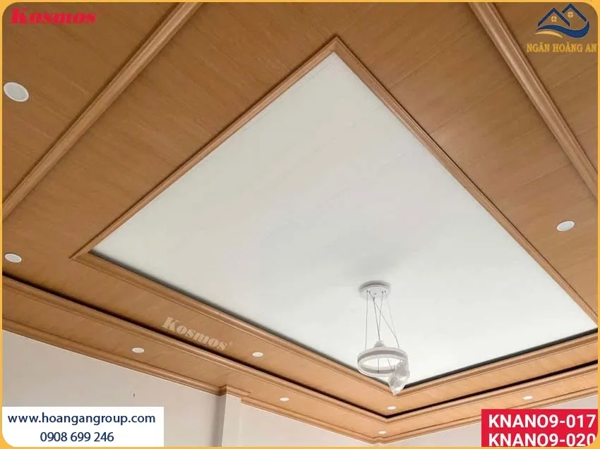 Không Gian Nội Thất Trở Nên Tinh Tế Khi Ốp Trần Nhựa Nano