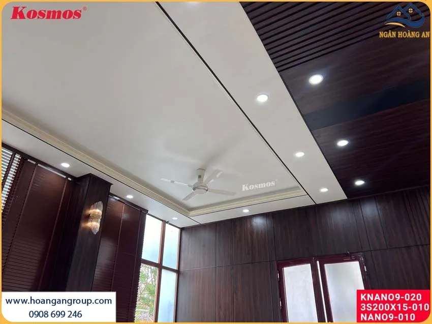Không Gian Nội Thất Trở Nên Tinh Tế Khi Ốp Trần Nhựa Nano Không Gian Nội Thất Trở Nên Tinh Tế Khi Ốp Trần Nhựa Nano