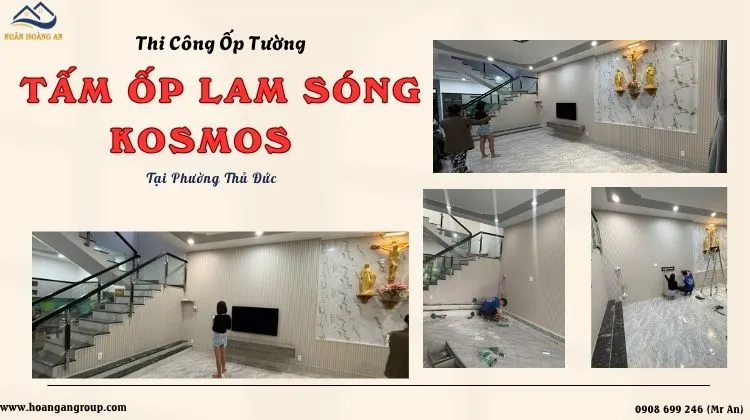 Thi Công Lam Sóng Kosmos Cho Nhà Ở Tại Phường Thủ Đức TPHCM