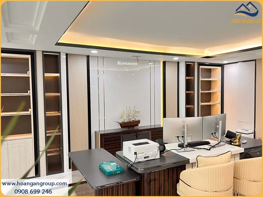 Công Trình Ốp Tường Than Tre Tăng Tính Thẩm Mỹ Văn Phòng