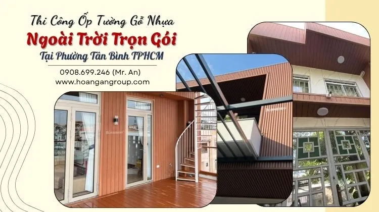 Thi Công Ốp Tường Gỗ Nhựa Ngoài Trời Trọn Gói Tại Phường Tân Bình TPHCM