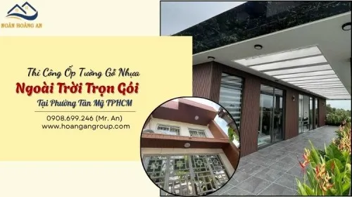 Thi Công Ốp Tường Gỗ Nhựa Ngoài Trời Trọn Gói Tại Phường Tân Mỹ TPHCM