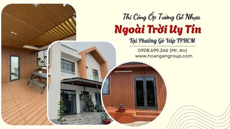 Thi Công Ốp Tường Gỗ Nhựa Ngoài Trời Uy Tín Tại Phường Gò Vấp TPHCM
