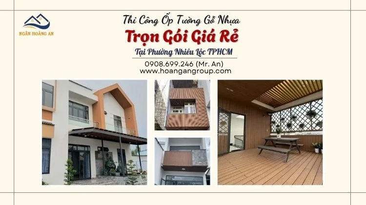 Thi Công Ốp Tường Gỗ Nhựa Trọn Gói Giá Rẻ