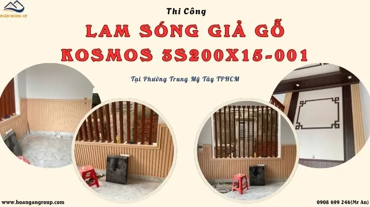 Thi Công Lam Sóng Kosmos 3S200X15-001 Tại Phường Trung Mỹ Tây TPHCM Thi Công Lam Sóng Kosmos 3S200X15-001 Tại Phường Trung Mỹ Tây TPHCM