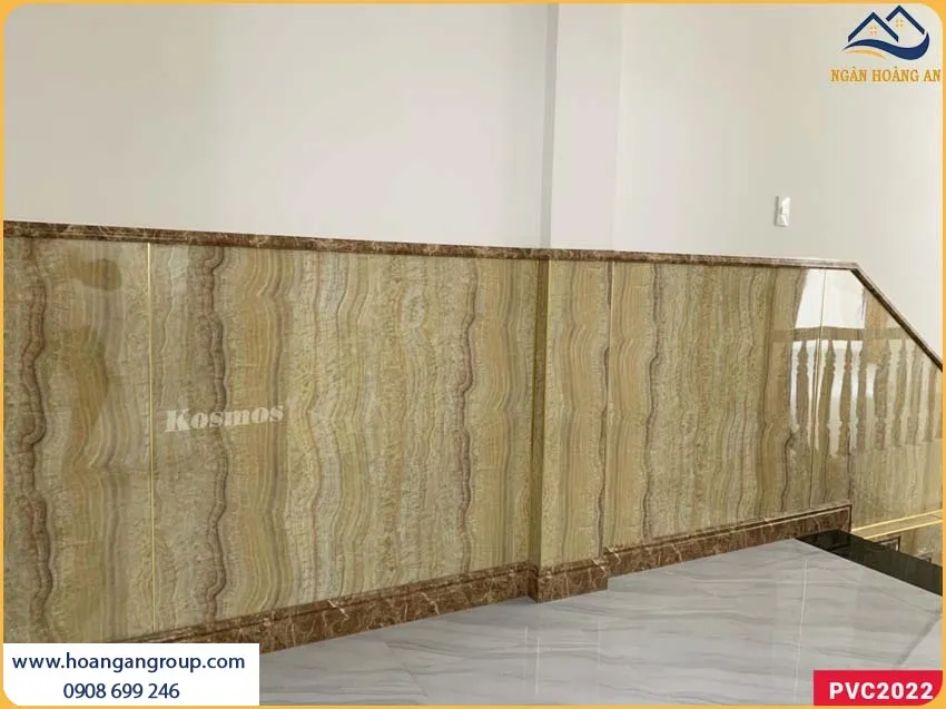 Ốp Tường Lamri PVC Giả Đá Cho Nhà Ở Điểm Nhấn Cho Không Gian