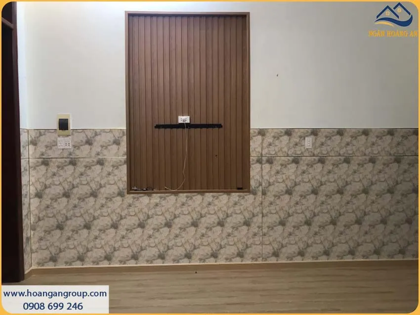 Thi Công Ốp Tường Lamri PVC Giả Đá Hoàn Thiện Từng Chi Tiết