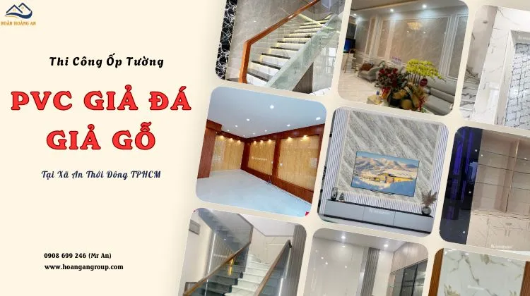 Thi Công Ốp Tường Nhựa Giả Đá, Giả Gỗ Giá Tốt Xã An Thới Đông TPHCM Thi Công Ốp Tường Nhựa Giả Đá, Giả Gỗ Giá Tốt Xã An Thới Đông TPHCM