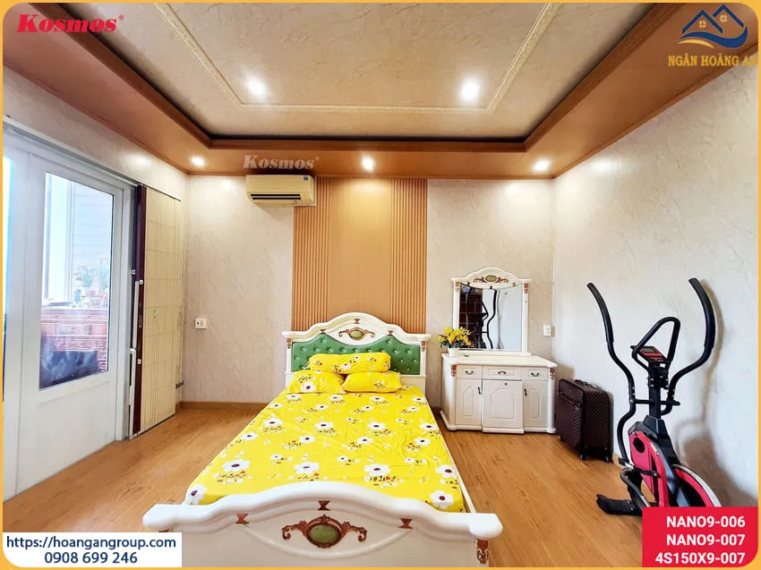 Thi Công Ốp Tường Nhựa Giả Gỗ Cho Phòng Ngủ Tại Quận 3 TPHCM Thi Công Ốp Tường Nhựa Giả Gỗ Cho Phòng Ngủ Tại Quận 3 TPHCM