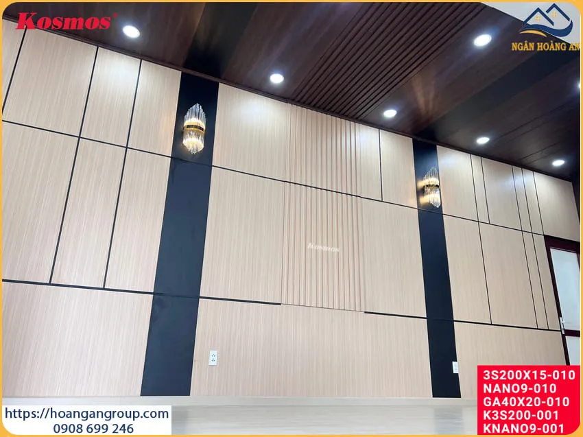 Thi Công Ốp Tường Nhựa Giả Gỗ Cho Văn Phòng Tại Binh Chánh TPHCM Thi Công Ốp Tường Nhựa Giả Gỗ Cho Văn Phòng Tại Binh Chánh TPHCM