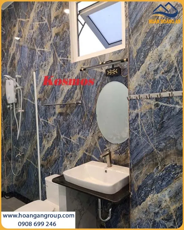 Tấm PVC Giả Đá Tạo Điểm Nhấn Cho Không Gian Phòng Tắm Tấm PVC Giả Đá Tạo Điểm Nhấn Cho Không Gian Phòng Tắm