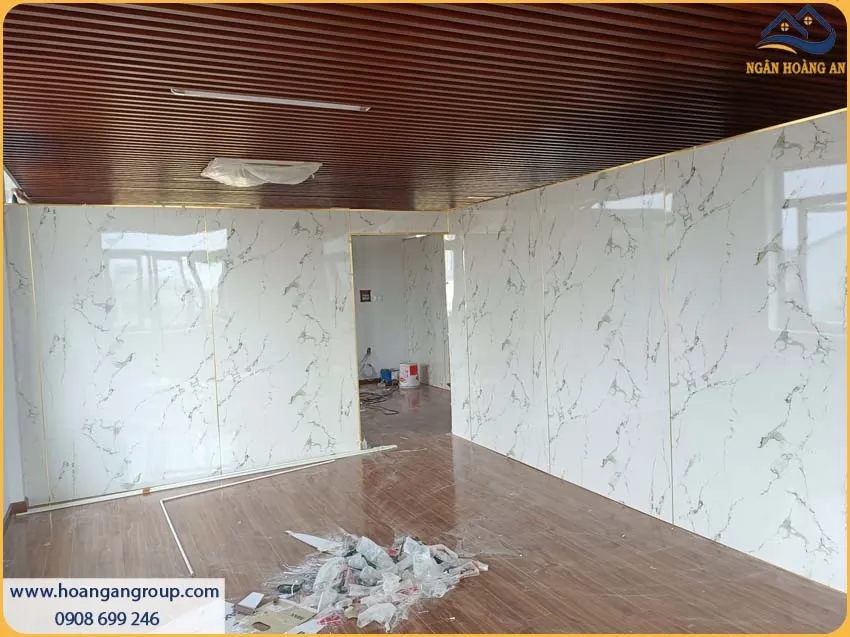Tấm Nhựa PVC Giả Đá Kosmos Vân Đá Sắc Nét Sang Trọng Cho Nhà Ở Tấm Nhựa PVC Giả Đá Kosmos Vân Đá Sắc Nét Sang Trọng Cho Nhà Ở