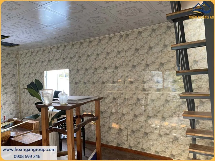 Thi Công Tấm PVC Giả Đá Kháng Mối, Chống Ẩm Và Chống Thấm Thi Công Tấm PVC Giả Đá Kháng Mối, Chống Ẩm Và Chống Thấm