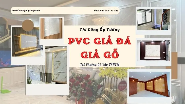 Thi Công Ốp Tường PVC Vân Đá, Vân Gỗ Chuyên Nghiệp Phường Gò Vấp TPHCM Thi Công Ốp Tường PVC Vân Đá, Vân Gỗ Chuyên Nghiệp Phường Gò Vấp TPHCM