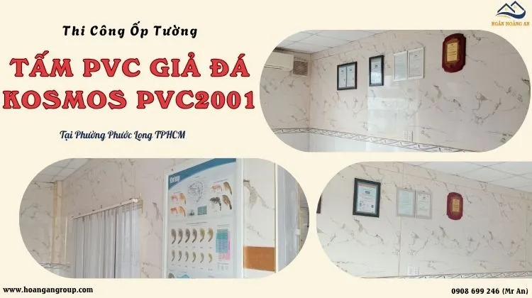 Thi Công Ốp Tường PVC Giả Đá Kosmos PVC2001 Phường Phước Long TPHCM Thi Công Ốp Tường PVC Giả Đá Kosmos PVC2001 Phường Phước Long TPHCM