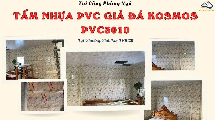 Thi Công Phòng Ngủ Bằng Tấm PVC Kosmos PVC3010 Phường Phú Thọ TPHCM Thi Công Phòng Ngủ Bằng Tấm PVC Kosmos PVC3010 Phường Phú Thọ TPHCM