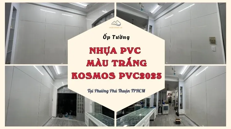Ốp Tường Nhựa PVC Màu Trắng Kosmos PVC2023 Tại Phường Phú Thuận TPHCM Ốp Tường Nhựa PVC Màu Trắng Kosmos PVC2023 Tại Phường Phú Thuận TPHCM
