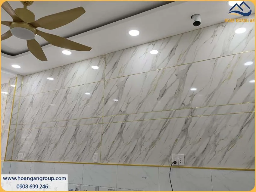 Ốp Tường PVC Giả Đá Hobiwood Cho Nhà Ở Điểm Nhấn Cho Không Gian