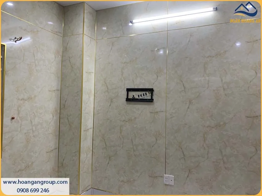Thi Công Tấm PVC Giả Đá Kháng Mối, Chống Ẩm Và Chống Thấm