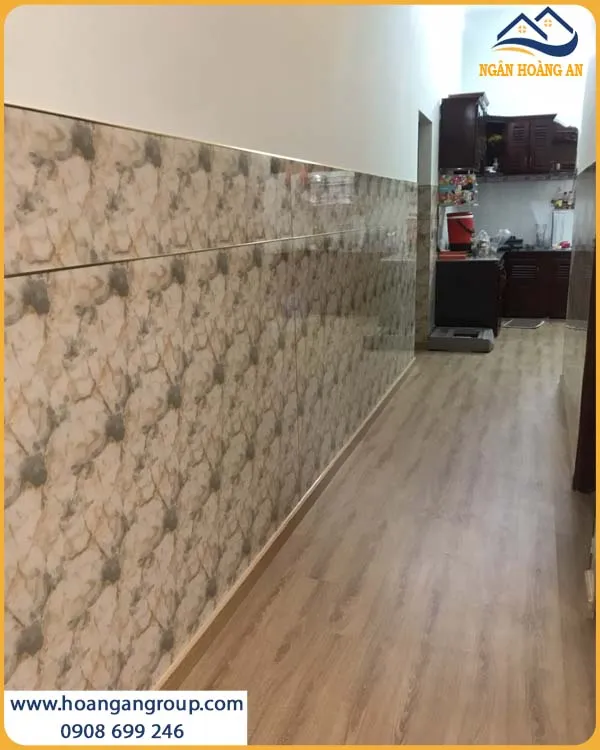 Thi Công Tấm PVC Giả Đá Kháng Mối, Chống Ẩm Và Chống Thấm