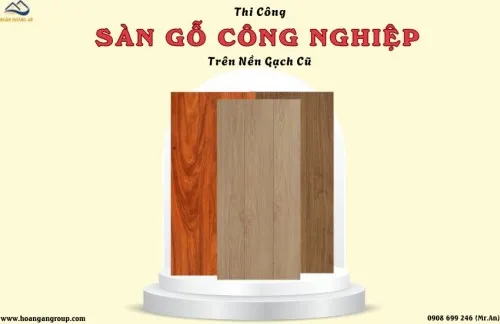 Thi Công Sàn Gỗ Công Nghiệp Trên Nền Gạch Cũ Có Nên Không?