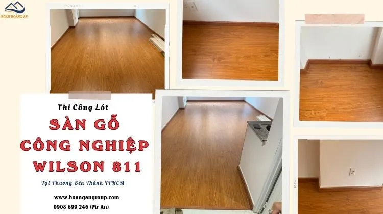 Thi Công Lót Sàn Gỗ Wilson 811 Tại Phường Bến Thành TPHCM Thi Công Lót Sàn Gỗ Wilson 811 Tại Phường Bến Thành TPHCM