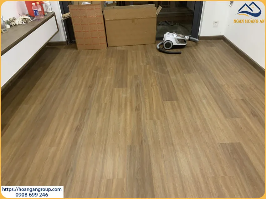Thi Công Sàn Nhựa Giả Gỗ Cho Nhà Ở Tại Củ Chi TPHCM
