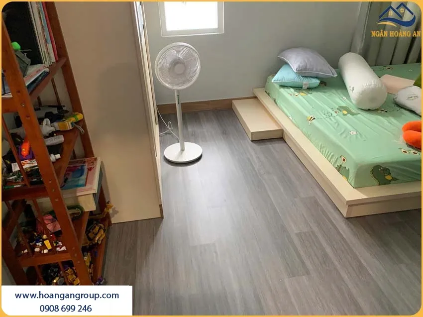 Lót Sàn Nhựa Giả Gỗ Cho Nhà Ở Điểm Nhấn Cho Không Gian