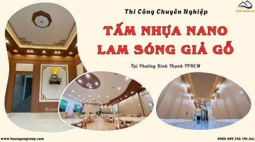 Thi Công Tấm Nano, Lam Sóng Nhựa Chuyên Nghiệp Phường Bình Thạnh TPHCM