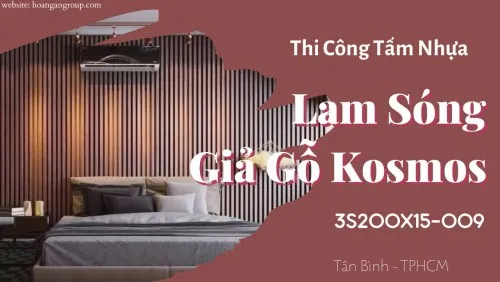 Thi Công Tấm Ốp Lam Sóng Kosmos 3S200X15-009 Tại Tân Bình TPHCM