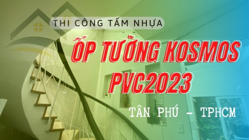 Ốp Tường PVC Giả Vân Đá Kosmos PVC2023 Tại Quận Tân Phú TP HCM